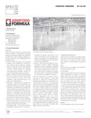 ashford formula sealer data sheet.